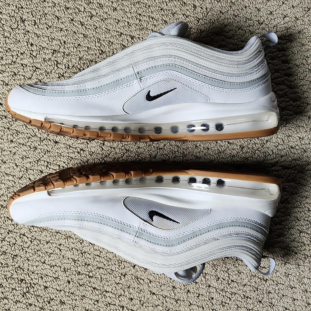 Nike Air Max 97 Mens size 11 White Gray - Picture 3 of 7
